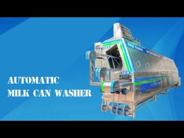 Automatic Milk Can Washer